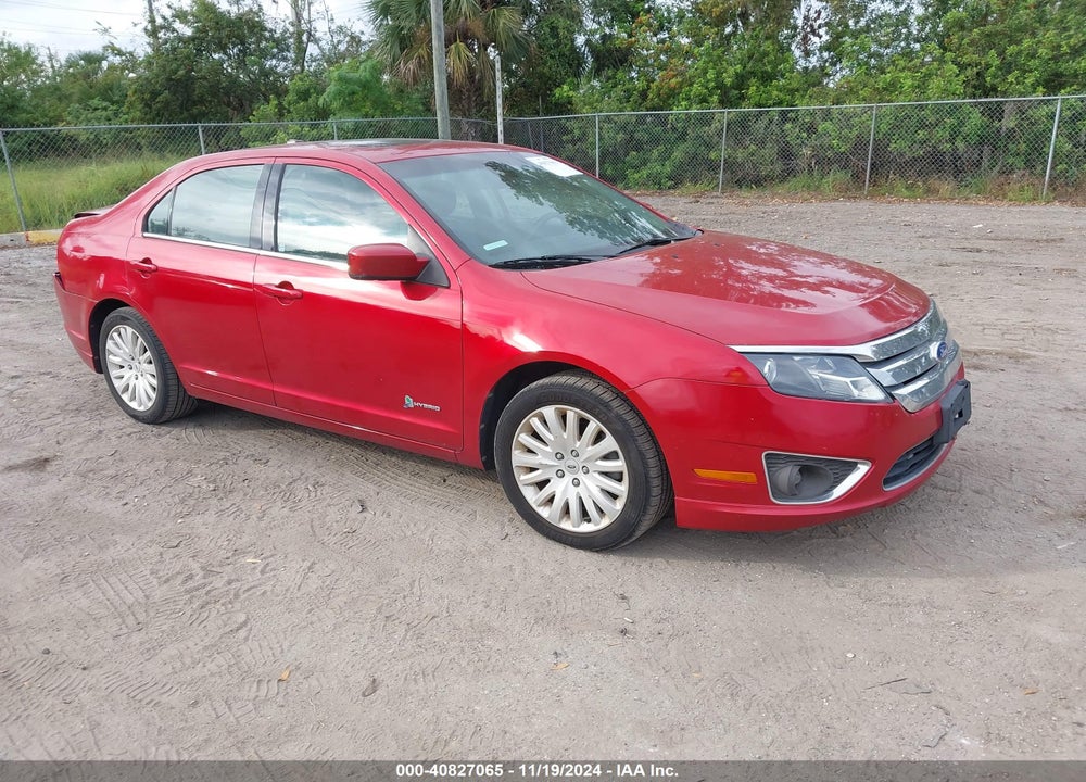 2011 FORD FUSION HYBRID VIN: 3FADP0L34BR284549