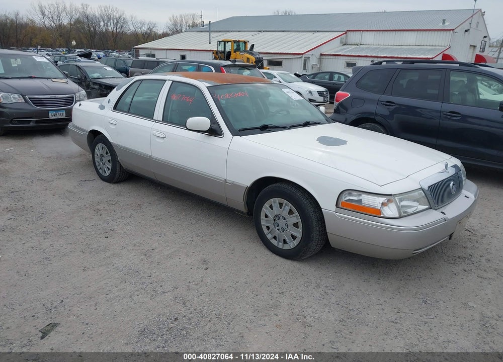 2005 MERCURY GRAND MARQUIS GS VIN: 2MEFM74WX5X606239