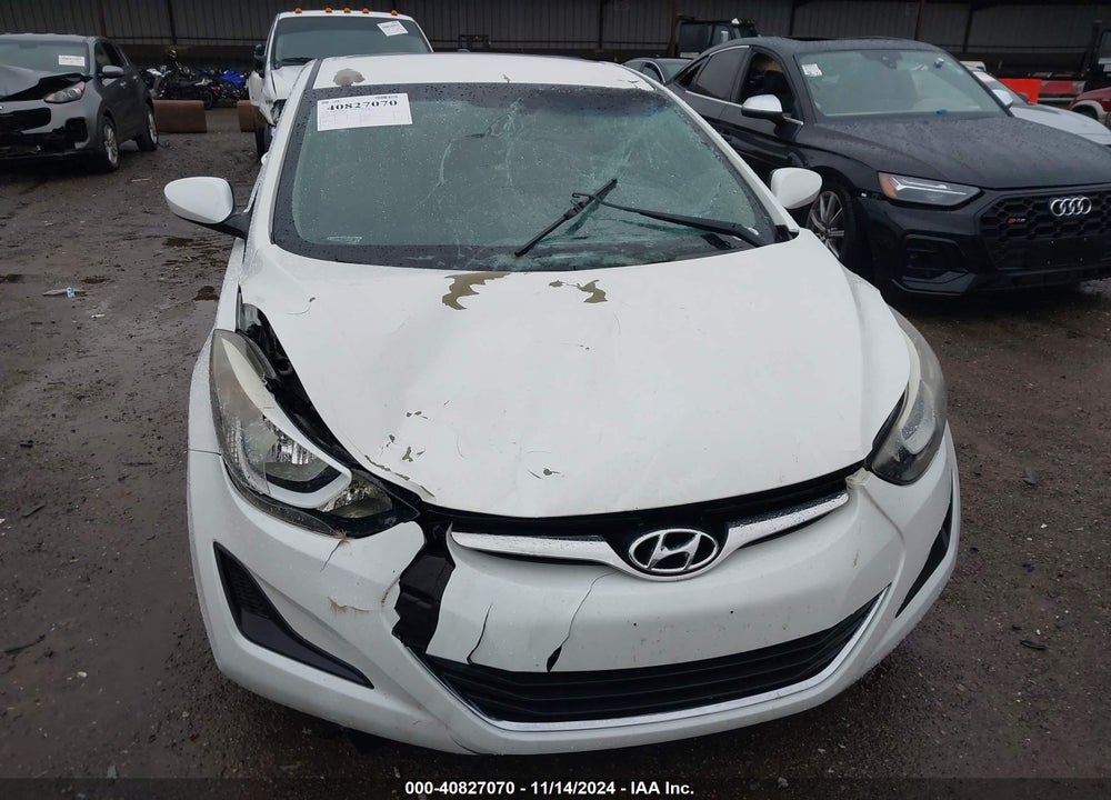 2016 HYUNDAI ELANTRA SE VIN: 5NPDH4AE9GH748951