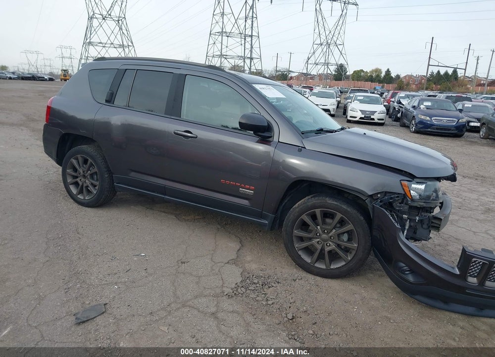 2016 JEEP COMPASS 75TH ANNIVERSARY VIN: 1C4NJCBB4GD711657