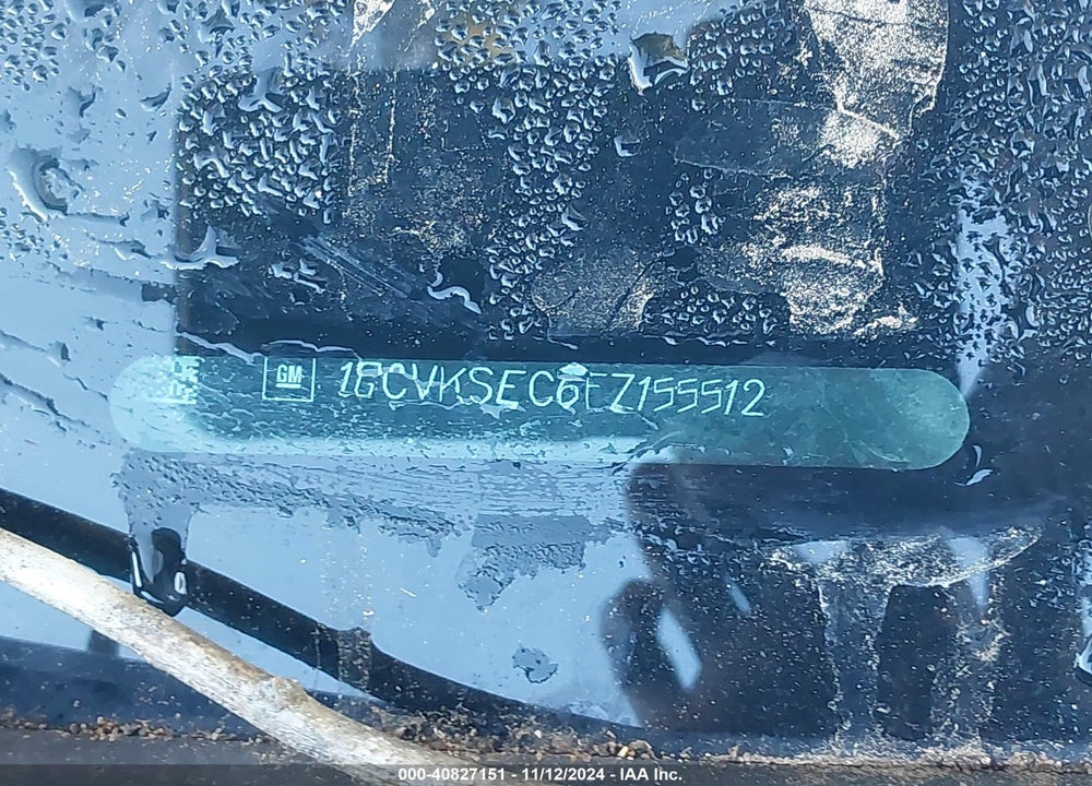 2015 CHEVROLET SILVERADO VIN: 1GCVKSEC6FZ155512