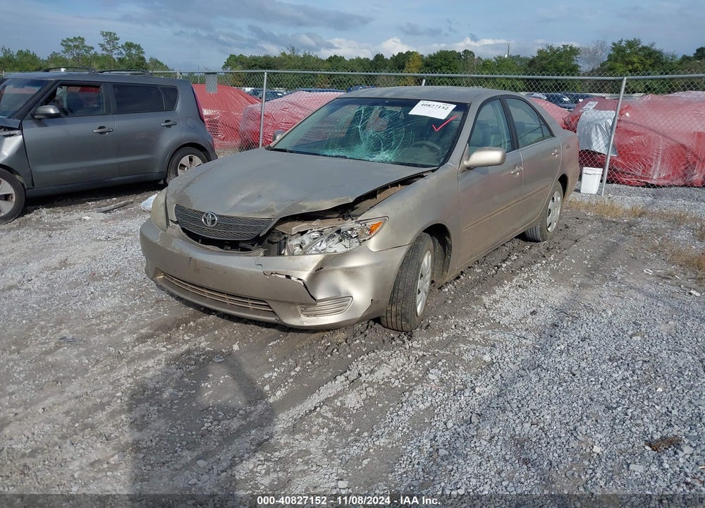 2005 TOYOTA CAMRY LE VIN: 4T1BE32K25U102132