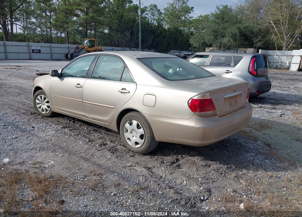 2005 TOYOTA CAMRY LE VIN: 4T1BE32K25U102132