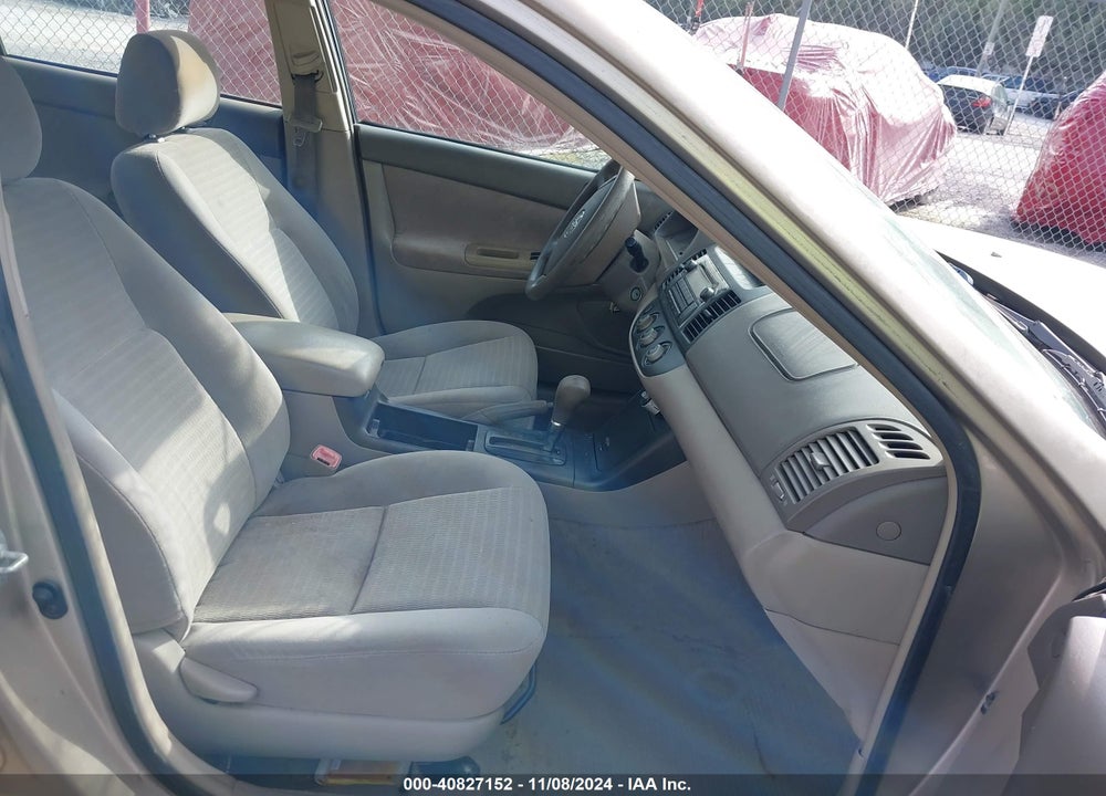 2005 TOYOTA CAMRY LE VIN: 4T1BE32K25U102132