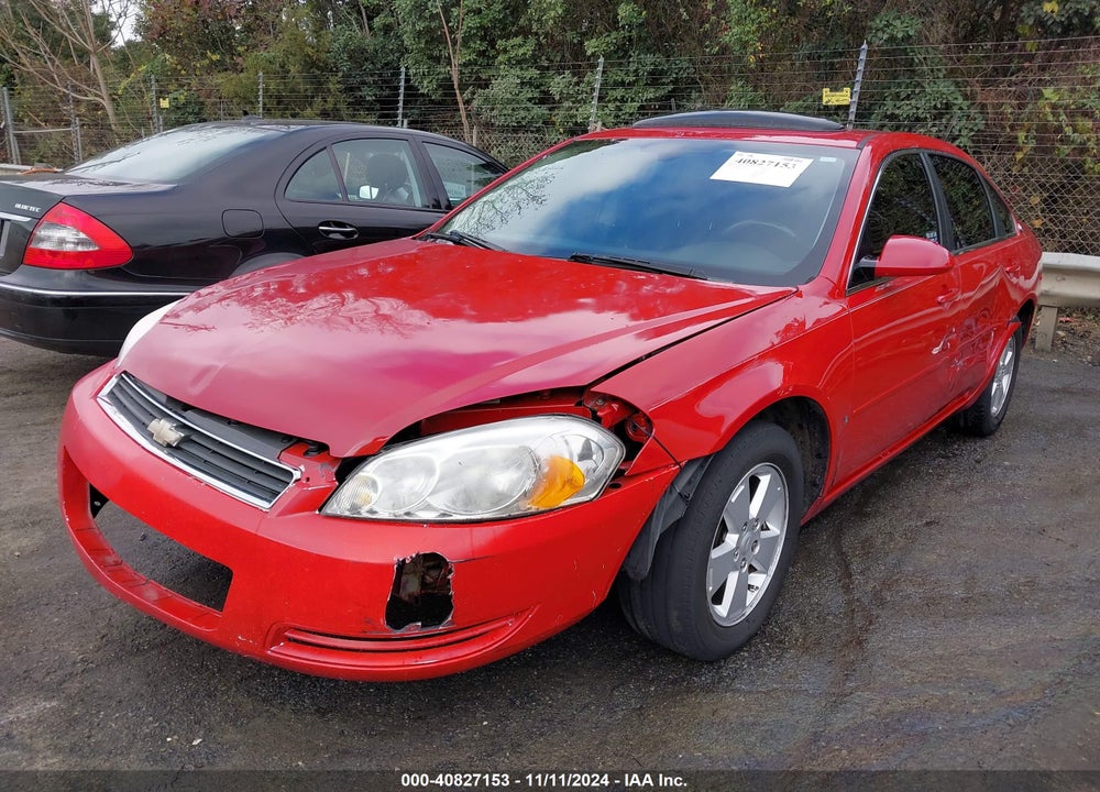 2008 CHEVROLET IMPALA LT VIN: 2G1WT58K189204059