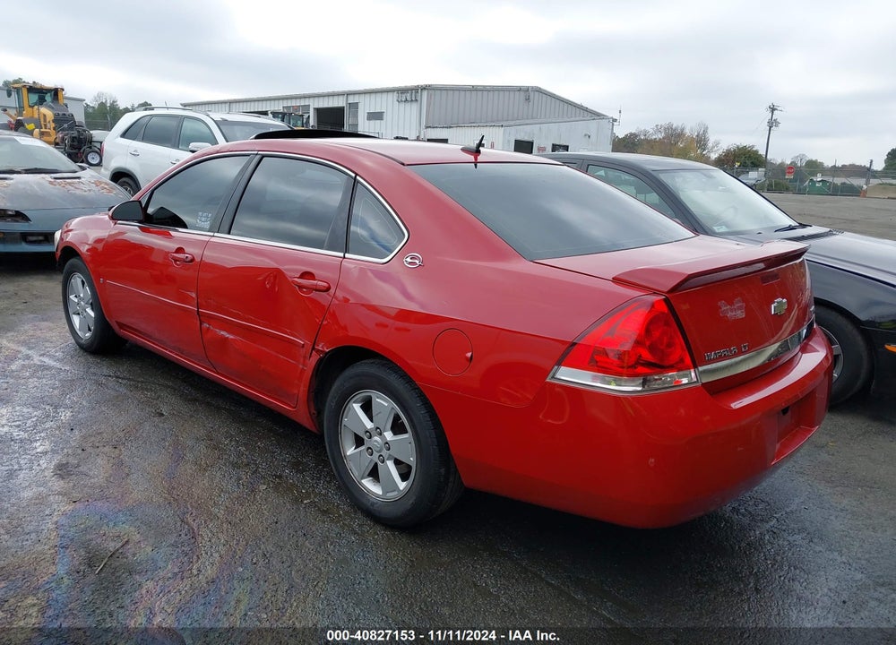 2008 CHEVROLET IMPALA LT VIN: 2G1WT58K189204059