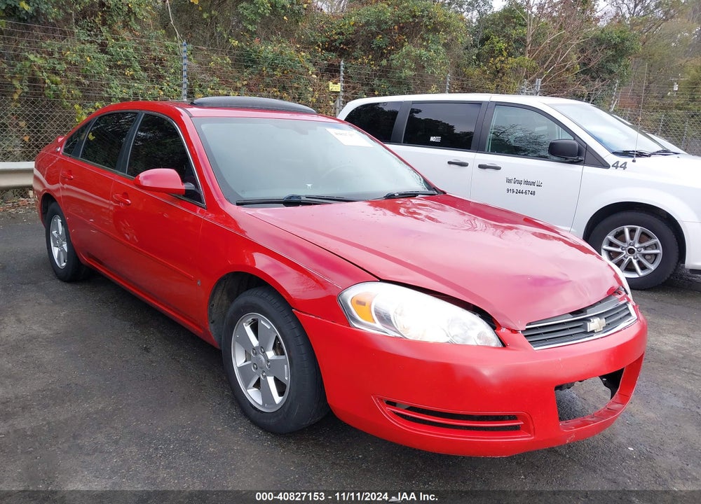2008 CHEVROLET IMPALA LT VIN: 2G1WT58K189204059