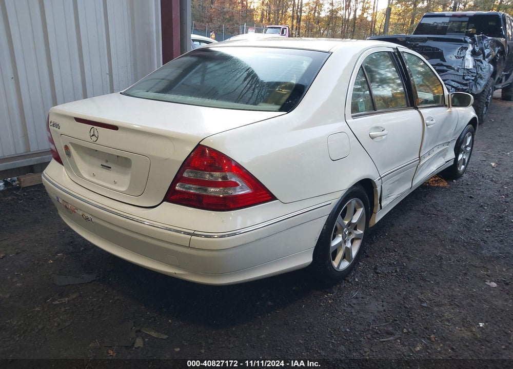 2007 MERCEDES-BENZ C 280 LUXURY VIN: WDBRF54H47A937357