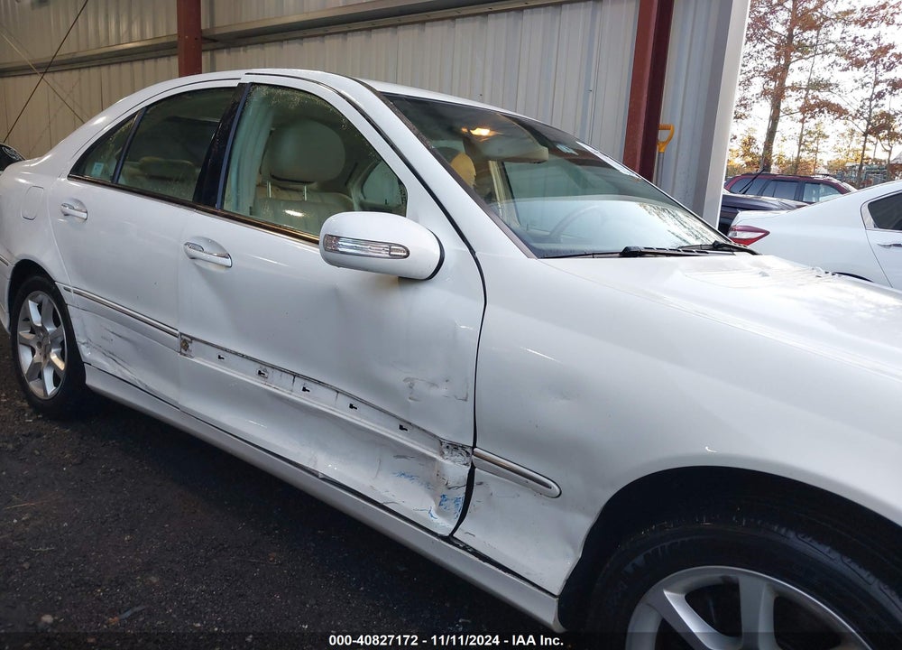 2007 MERCEDES-BENZ C 280 LUXURY VIN: WDBRF54H47A937357