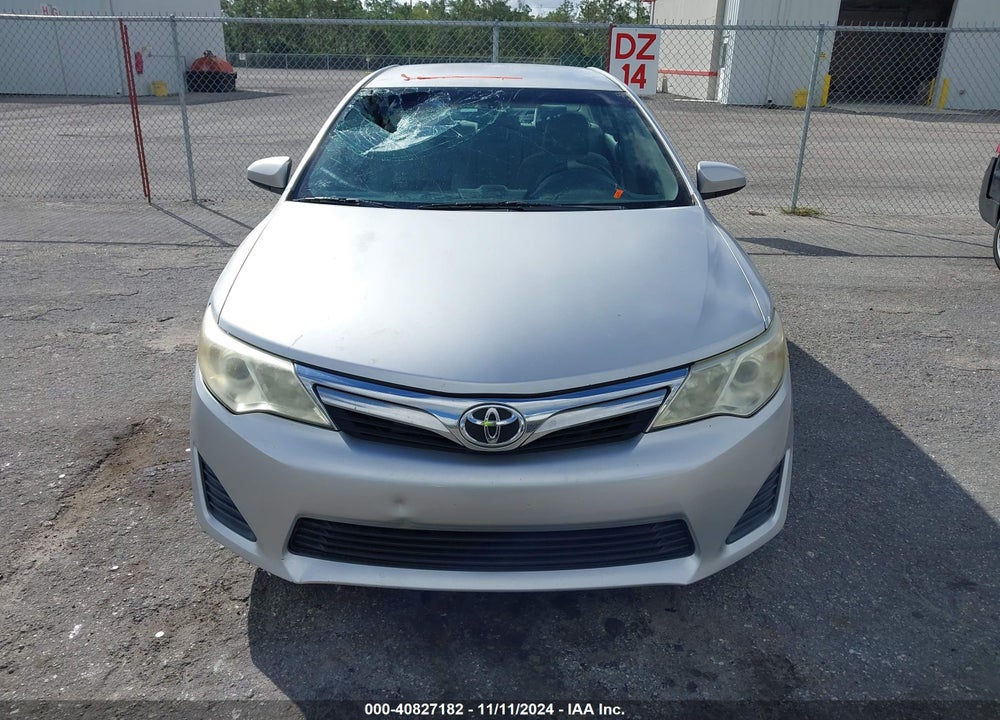 2012 TOYOTA CAMRY LE VIN: 4T1BF1FK0CU027312