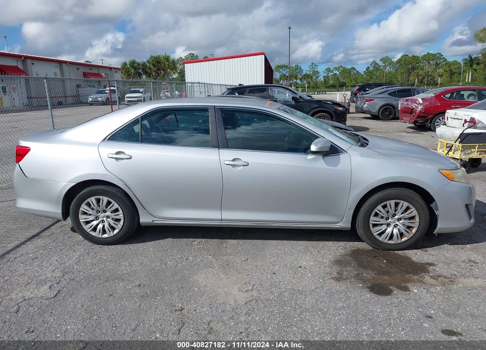 2012 TOYOTA CAMRY LE VIN: 4T1BF1FK0CU027312