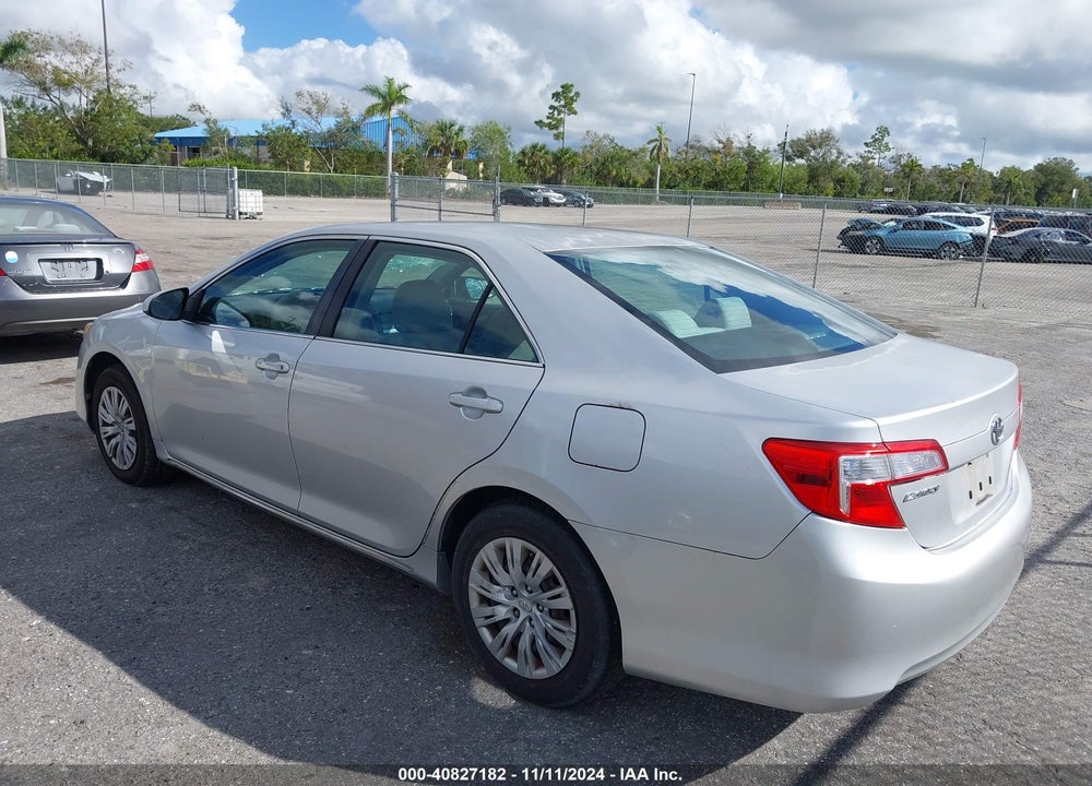 2012 TOYOTA CAMRY LE VIN: 4T1BF1FK0CU027312