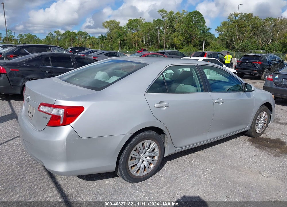 2012 TOYOTA CAMRY LE VIN: 4T1BF1FK0CU027312