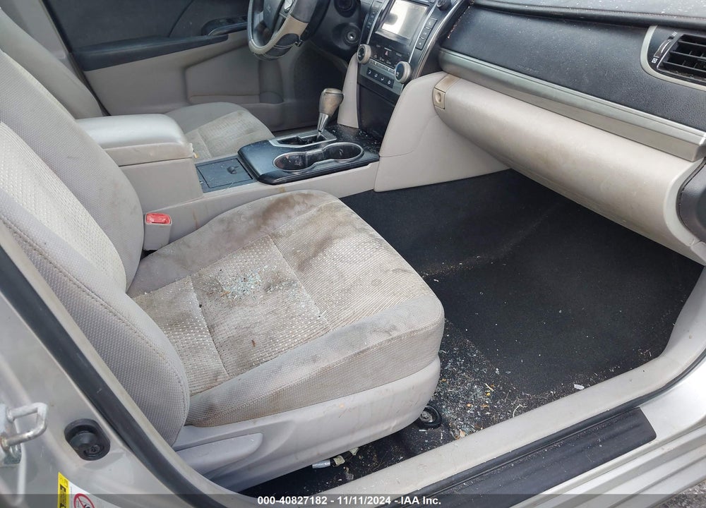 2012 TOYOTA CAMRY LE VIN: 4T1BF1FK0CU027312