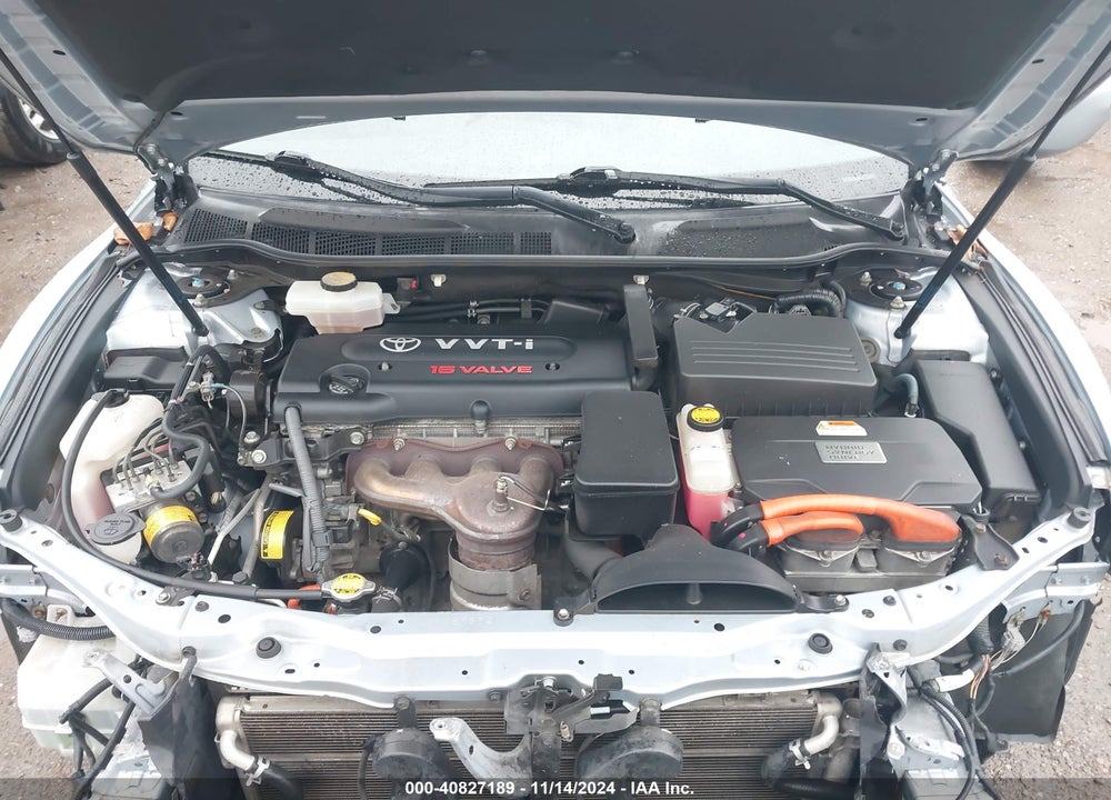 2011 TOYOTA CAMRY HYBRID VIN: 4T1BB3EK2BU141867