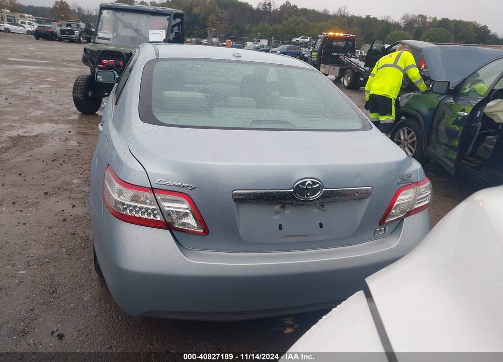 2011 TOYOTA CAMRY HYBRID VIN: 4T1BB3EK2BU141867