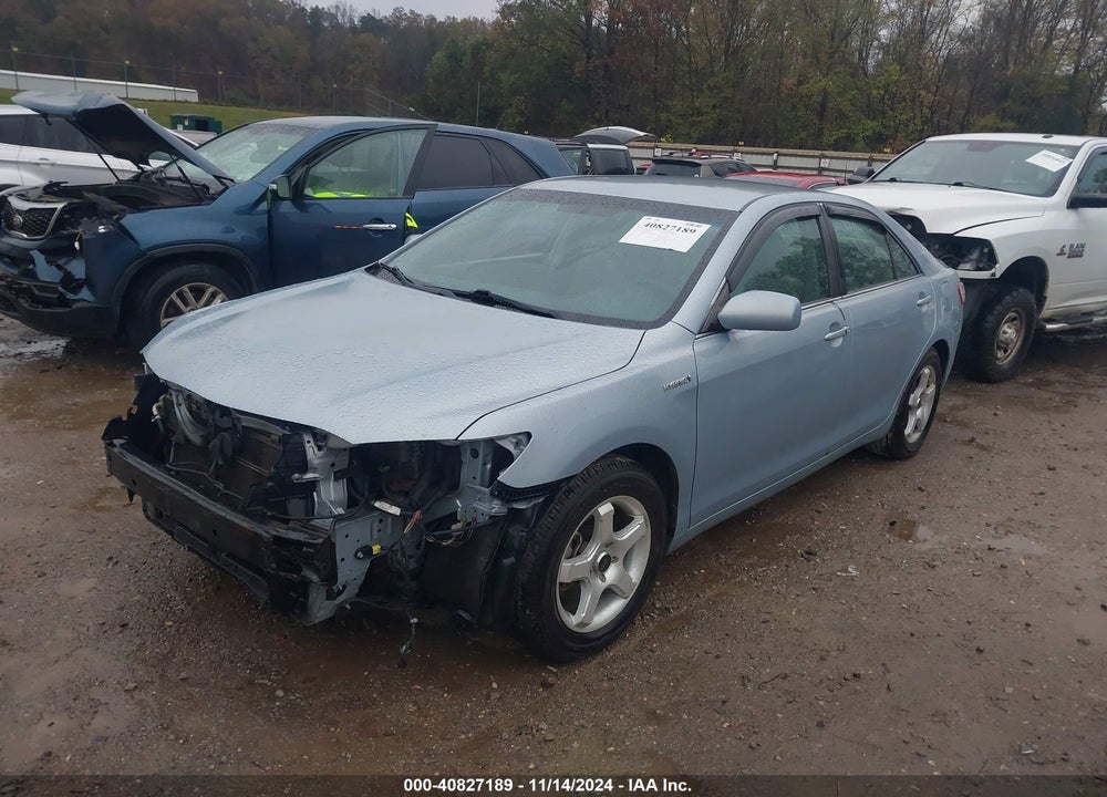 2011 TOYOTA CAMRY HYBRID VIN: 4T1BB3EK2BU141867