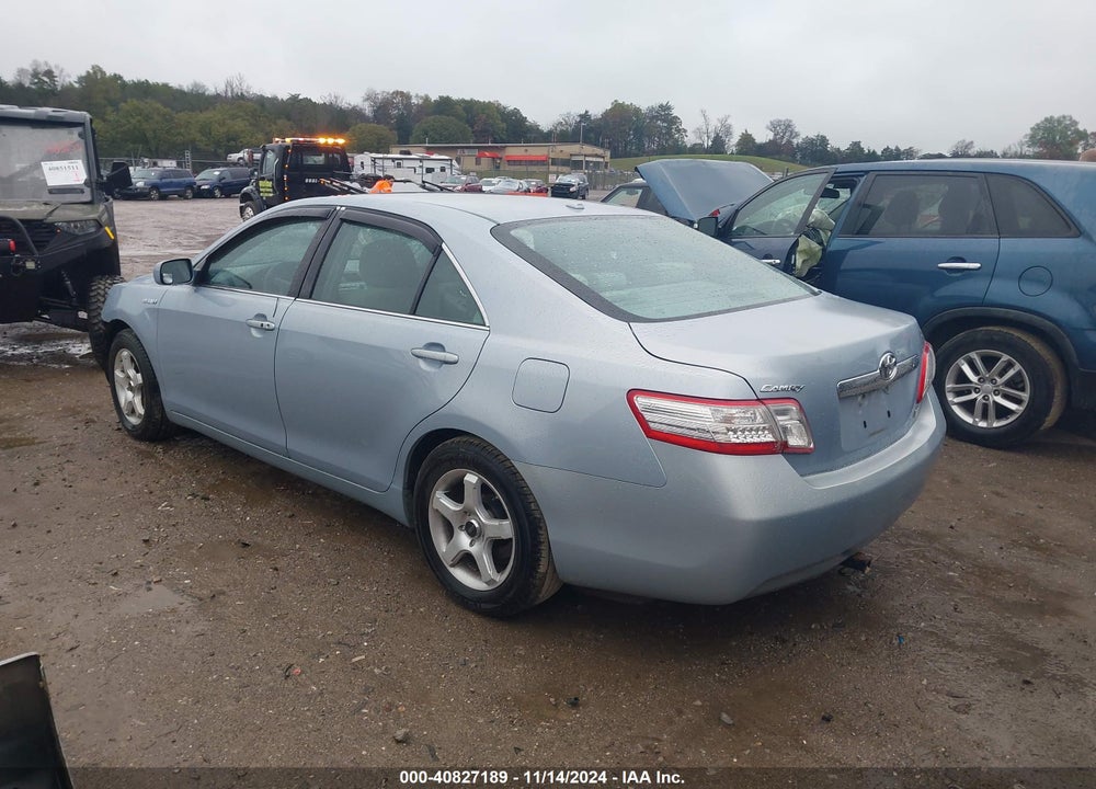2011 TOYOTA CAMRY HYBRID VIN: 4T1BB3EK2BU141867