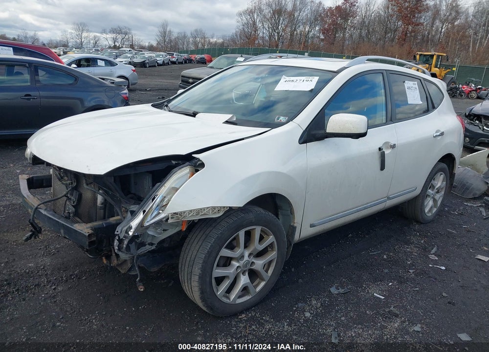 2012 NISSAN ROGUE SV W/SL PKG VIN: JN8AS5MV0CW388659