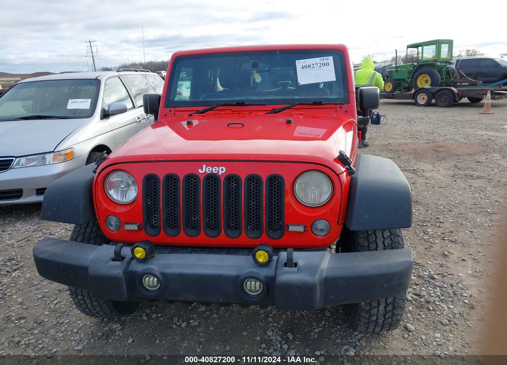 2016 JEEP WRANGLER UNLIMITED SPORT RHD VIN: 1C4BJWKG2GL336700