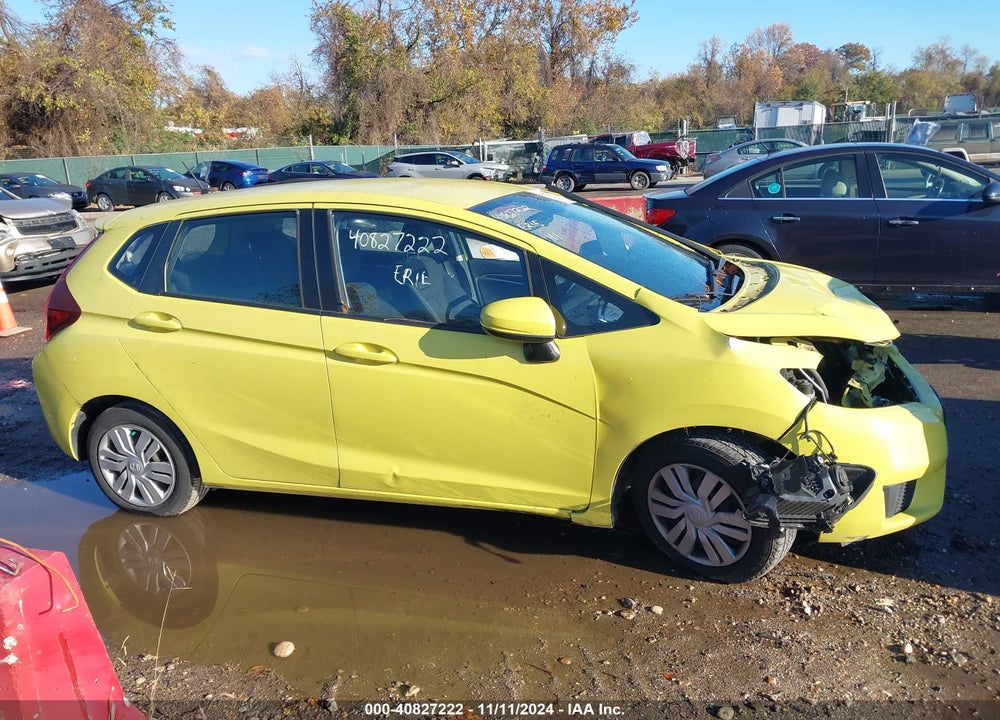 2016 HONDA FIT LX VIN: JHMGK5H57GX035978