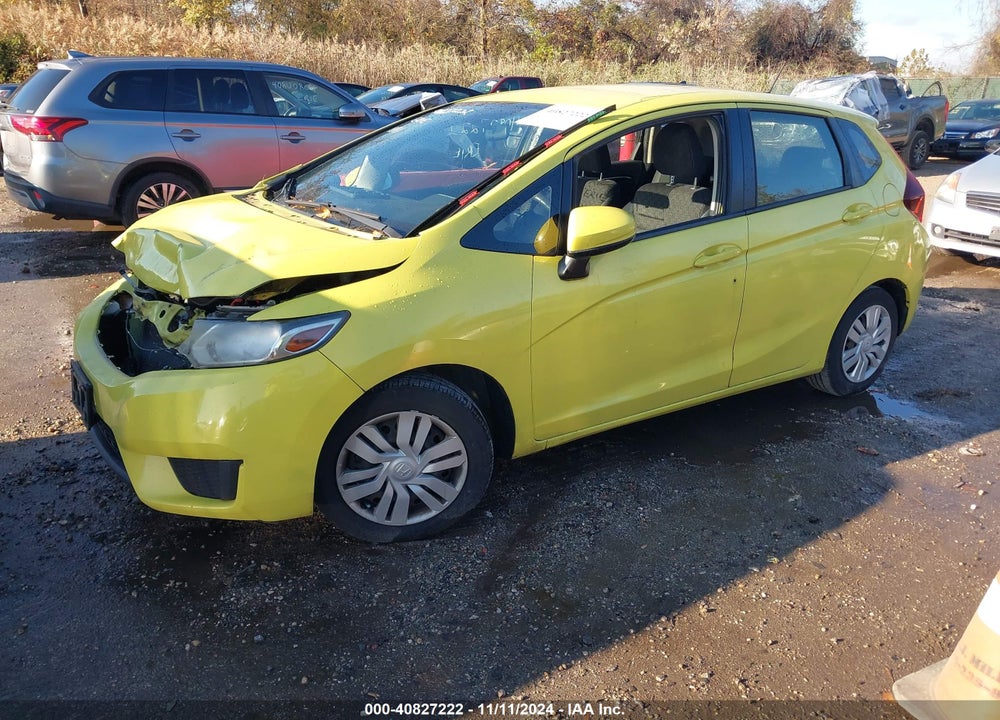 2016 HONDA FIT LX VIN: JHMGK5H57GX035978