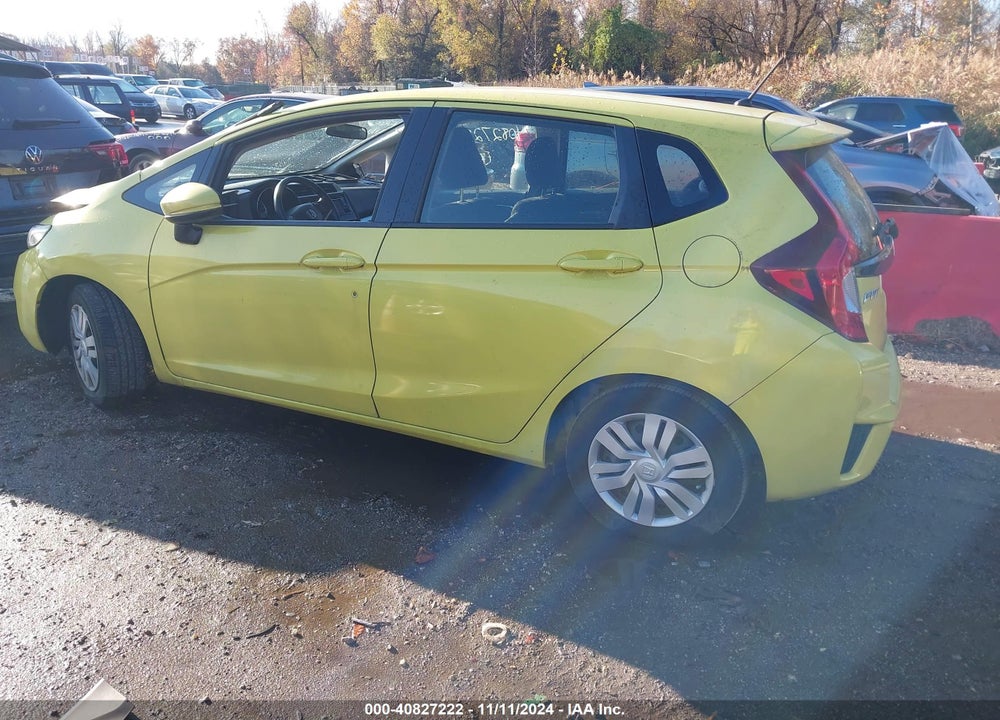2016 HONDA FIT LX VIN: JHMGK5H57GX035978