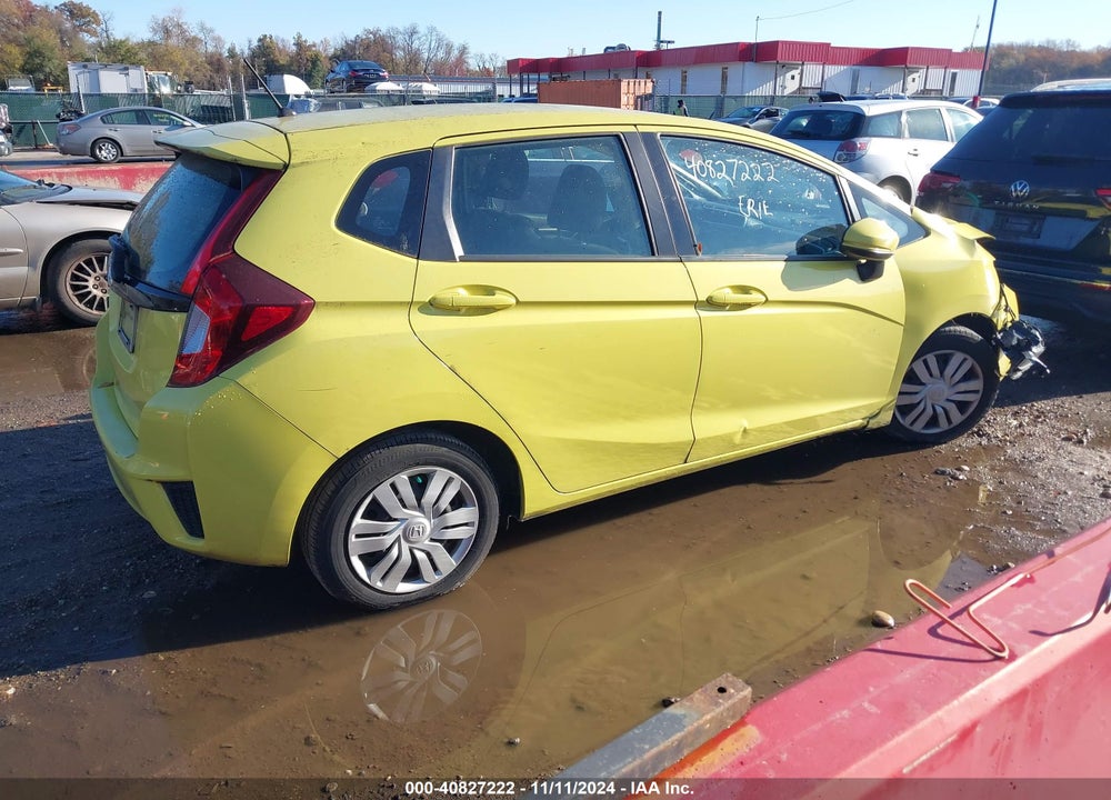 2016 HONDA FIT LX VIN: JHMGK5H57GX035978