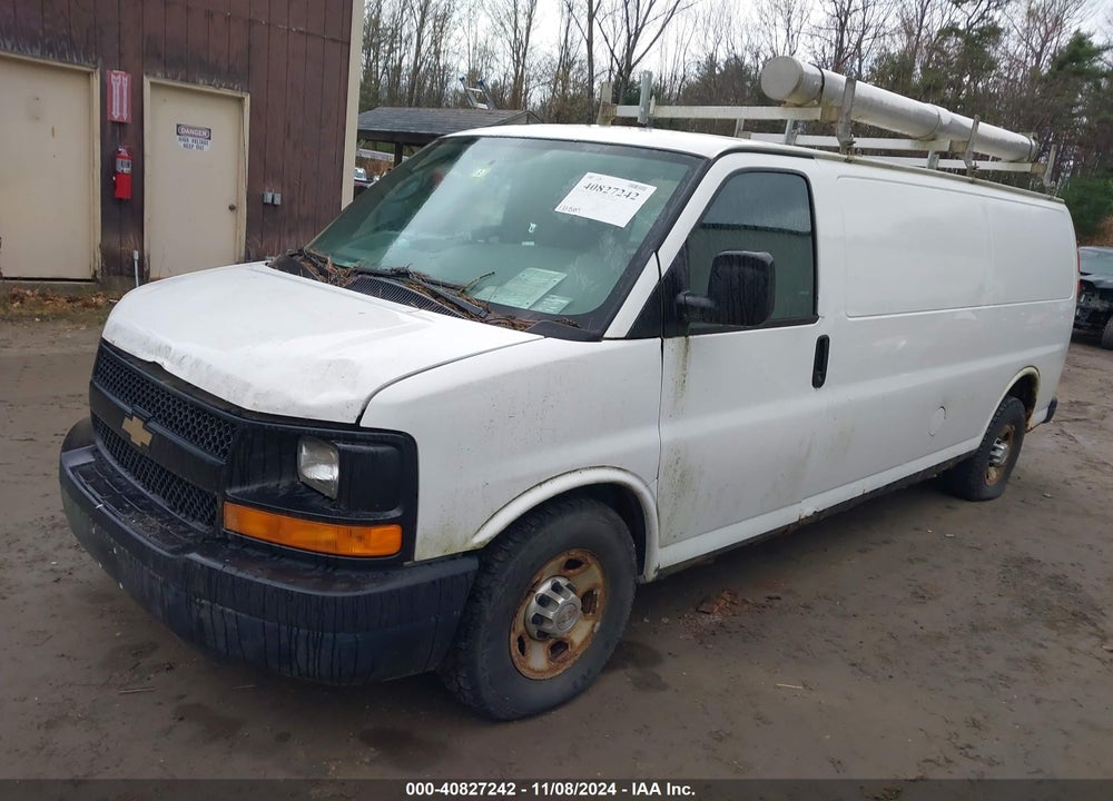 2012 CHEVROLET EXPRESS CARGO VAN WORK VAN VIN: 1GCWGGCG7C1163962