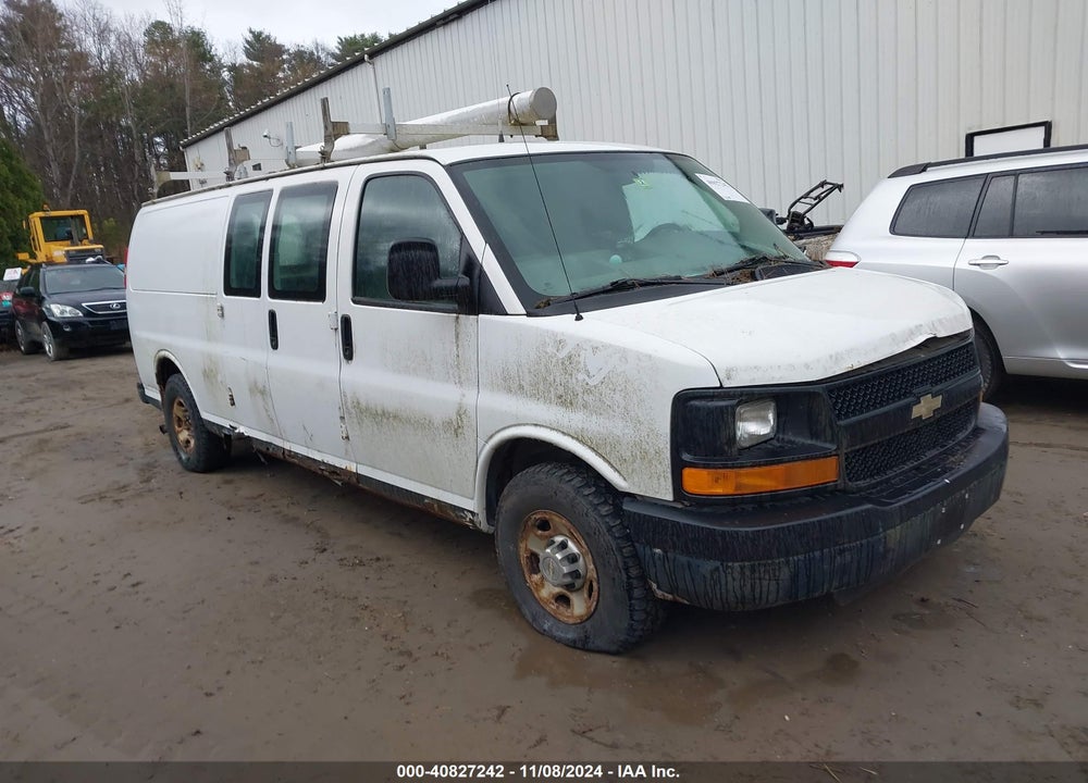 2012 CHEVROLET EXPRESS CARGO VAN WORK VAN VIN: 1GCWGGCG7C1163962
