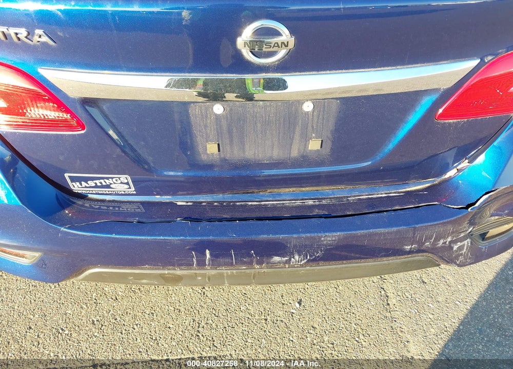 2019 NISSAN SENTRA S VIN: 3N1AB7AP6KY342342