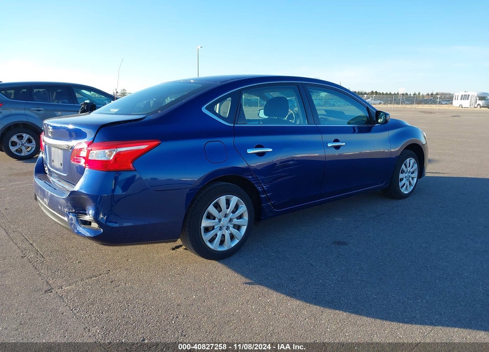 2019 NISSAN SENTRA S VIN: 3N1AB7AP6KY342342