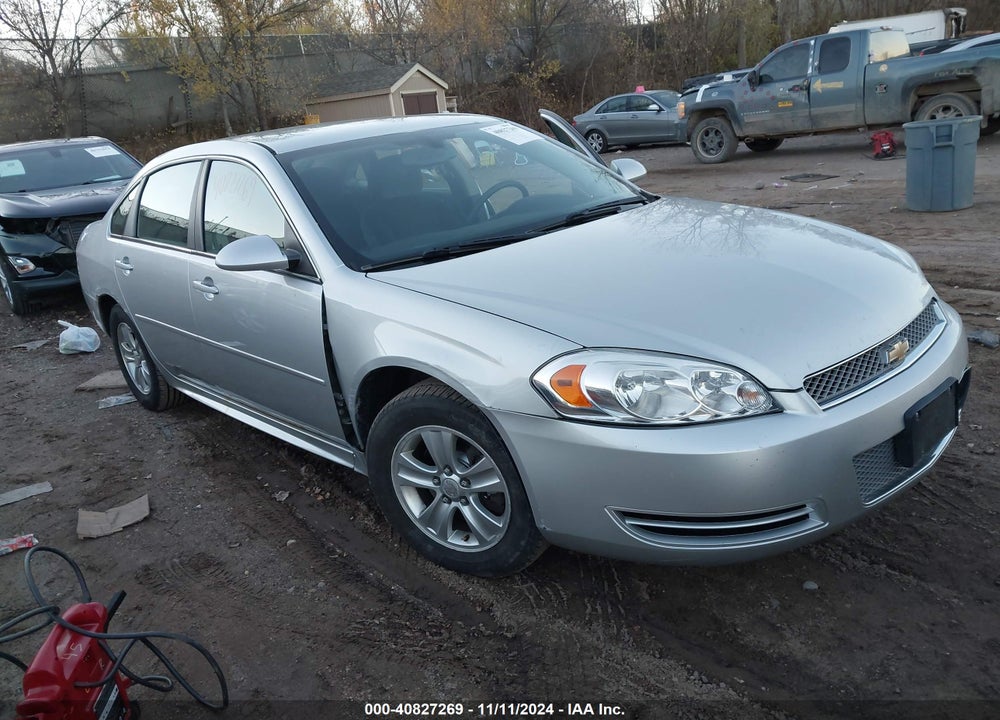 2012 CHEVROLET IMPALA LS RETAIL VIN: 2G1WA5E39C1187831