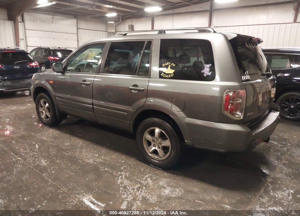 2008 HONDA PILOT EX-L VIN: 5FNYF18508B032046