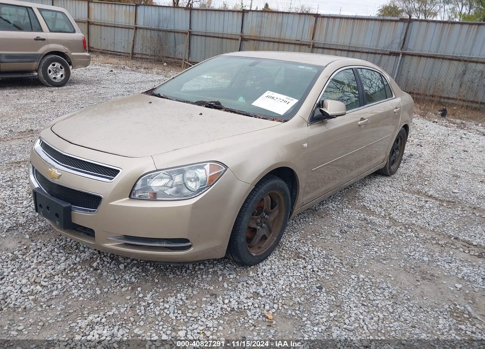 2008 CHEVROLET MALIBU LT VIN: 1G1ZH57B98F258149