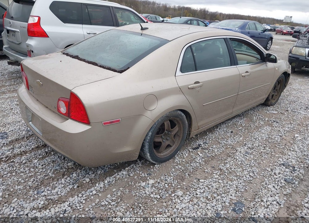 2008 CHEVROLET MALIBU LT VIN: 1G1ZH57B98F258149