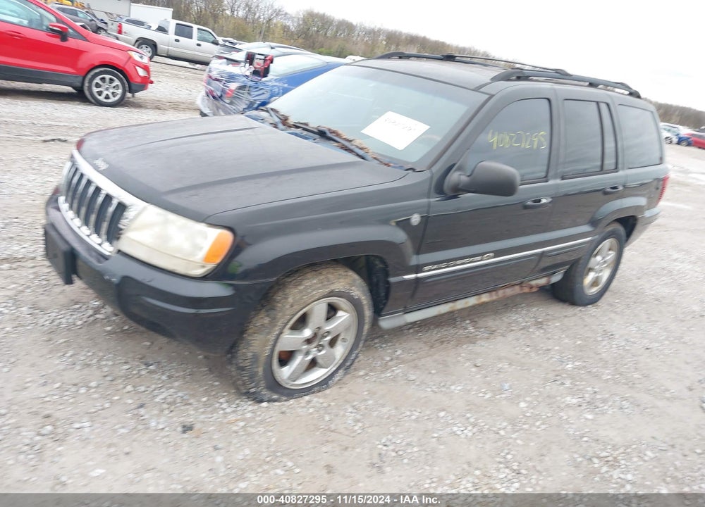 2004 JEEP GRAND CHEROKEE OVERLAND VIN: 1J8GW68J64C281280