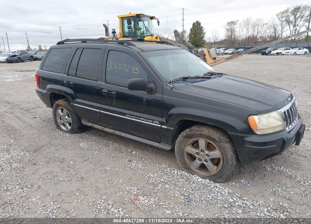 2004 JEEP GRAND CHEROKEE OVERLAND VIN: 1J8GW68J64C281280