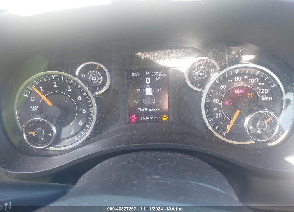 2019 RAM 1500 TRADESMAN 4X4 6'4 BOX VIN: 1C6SRFCTXKN534384