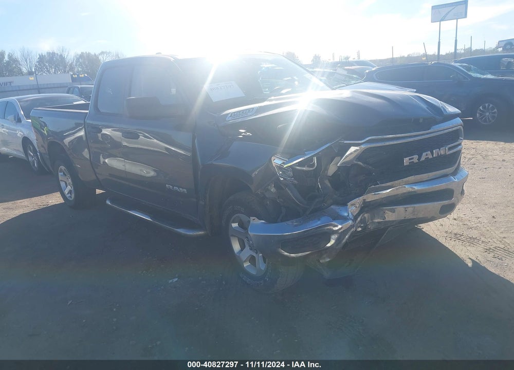 2019 RAM 1500 TRADESMAN 4X4 6'4 BOX VIN: 1C6SRFCTXKN534384