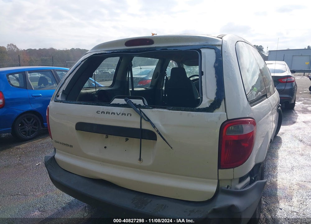2005 DODGE CARAVAN SE VIN: 1D4GP25E15B307394