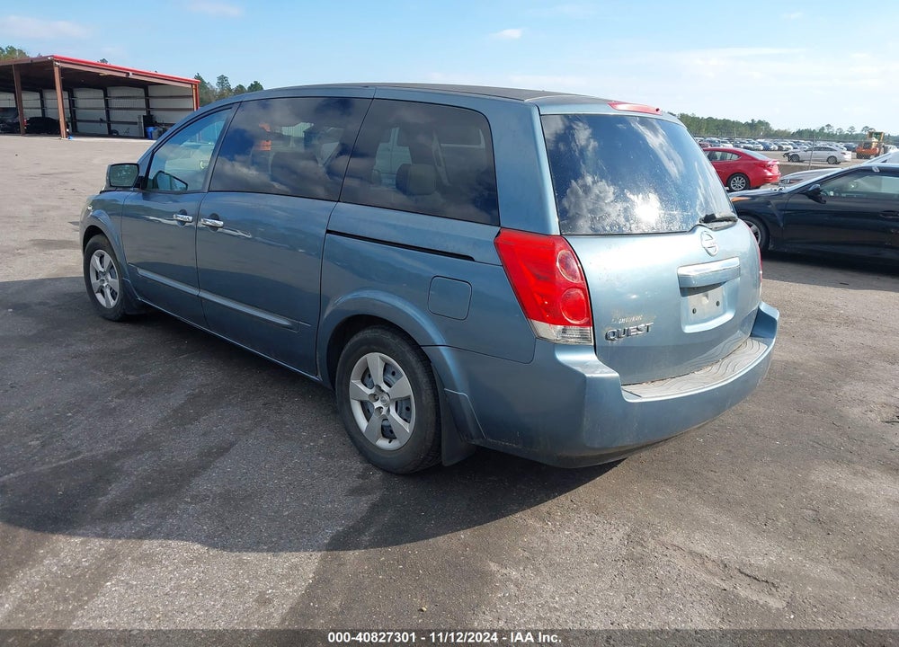 2009 NISSAN QUEST 3.5 VIN: 5N1BV28U39N107469