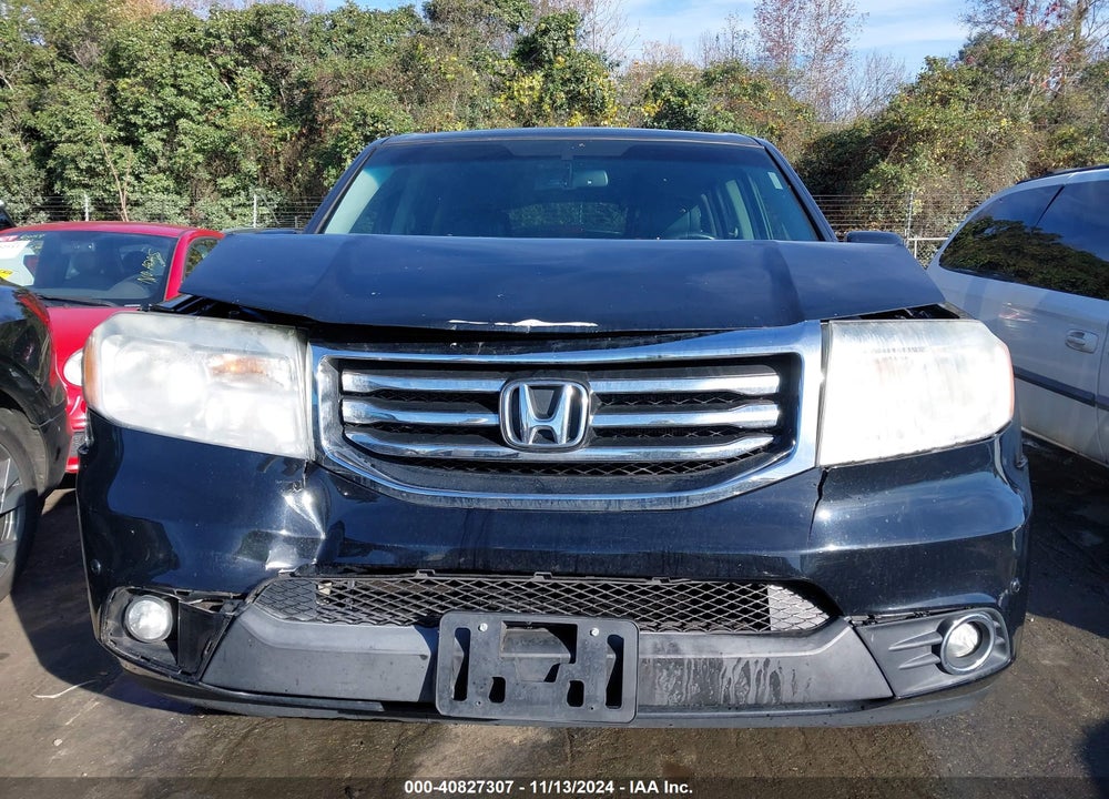 2014 HONDA PILOT TOURING VIN: 5FNYF3H9XEB019279