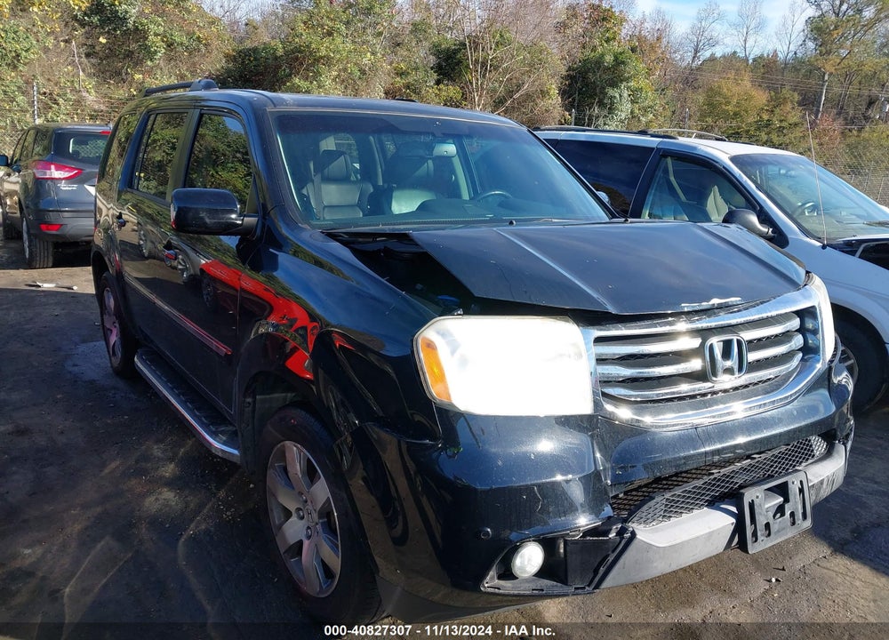 2014 HONDA PILOT TOURING VIN: 5FNYF3H9XEB019279
