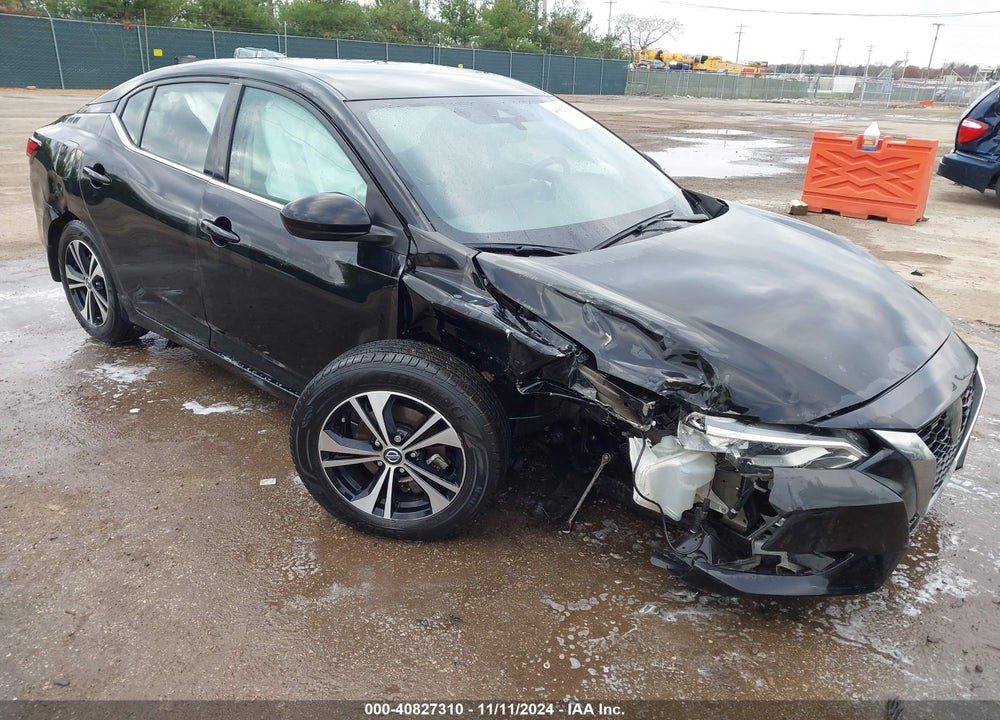 2022 NISSAN SENTRA VIN: 3N1AB8CV4NY230256