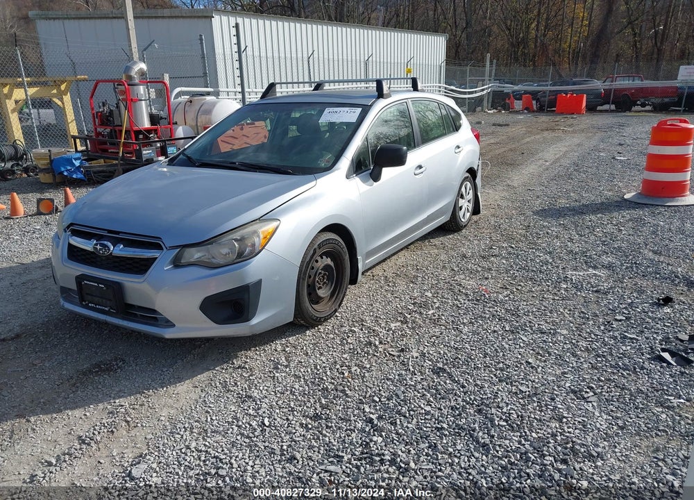 2013 SUBARU IMPREZA 2.0I VIN: JF1GPAA61D2876255