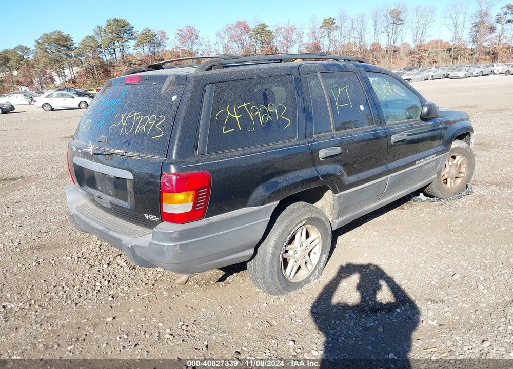 2004 JEEP GRAND CHEROKEE LAREDO VIN: 1J4GW48S04C378277
