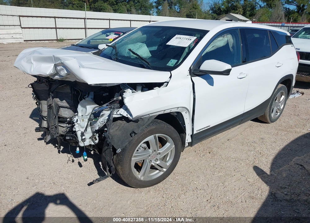 2020 GMC TERRAIN FWD SLE VIN: 3GKALMEV7LL110966