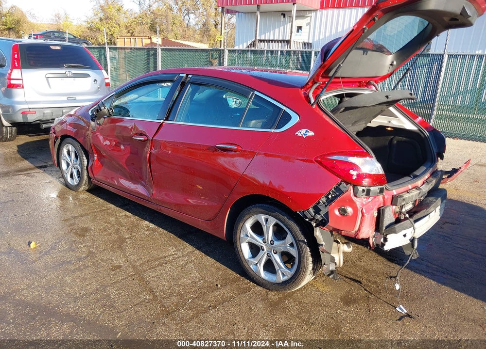 2018 CHEVROLET CRUZE PREMIER AUTO VIN: 3G1BF6SM0JS580556