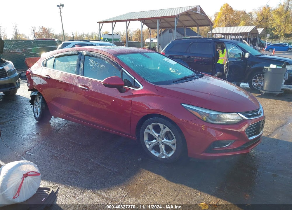2018 CHEVROLET CRUZE PREMIER AUTO VIN: 3G1BF6SM0JS580556